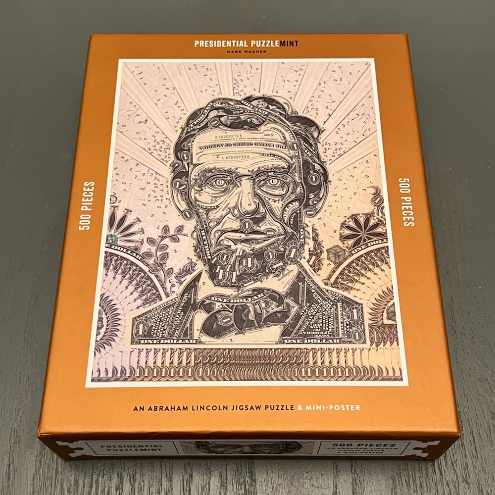 Presidential Puzzlemint 500 Piece Jigsaw Puzzle